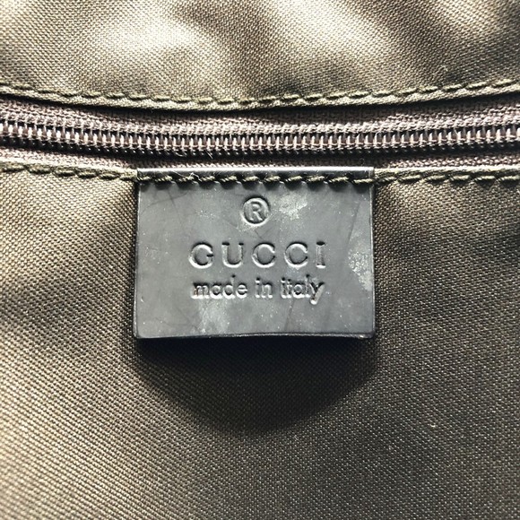 GUCCI 002/1065 Handbag Brown GG Bamboo for Men and Women - Picture 8 of 12